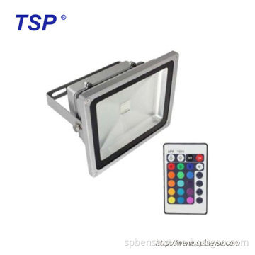 Energy Saving Outdoor IP65 30W RGB COB LED Floodlight